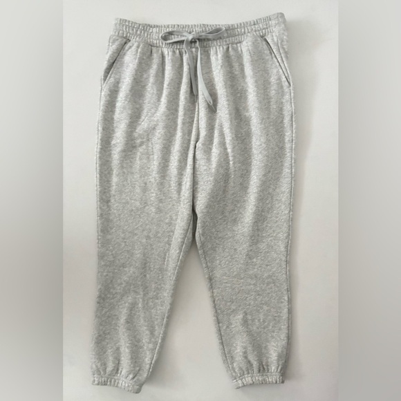 Fabletics Justin Joggers Sweatpants Heather Grey pockets plus size 1x - Picture 2 of 8